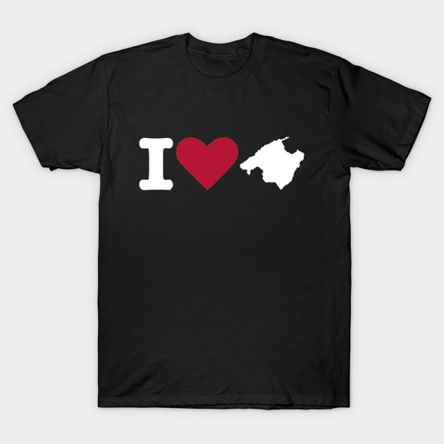 I love Mallorca T-Shirt by Designzz